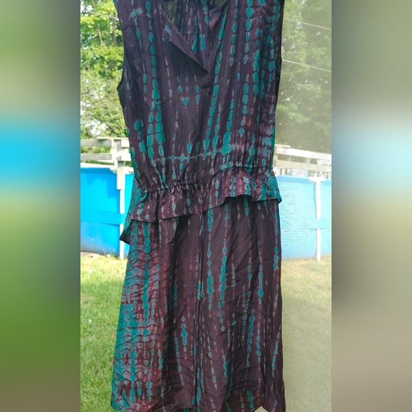 Figue 100% silk tent dress size small - Picture 4 of 12